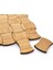Dollhouse Odası Dekorasyonu Için 24 Adet Ahşap Yer Karosu Bambu Tahıl (Yurt Dışından) 3
