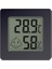Siyah Mini LCD Dijital Termometre Higrometre Ölçer (Yurt Dışından) 5