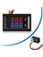 10 Adet 0.28 Inç Dijital Voltmetre Ampermetre 100V 10A 3 Bit Kırmızı Mavi (Yurt Dışından) 4