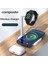 Iphone8/x Samsung Siyah Için Manyetik 2'si 1 Arada Şarj Cihazı 15W Hızlı Şarj (Yurt Dışından) 2