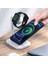 Iphone8/x Samsung Siyah Için Manyetik 2'si 1 Arada Şarj Cihazı 15W Hızlı Şarj (Yurt Dışından) 5