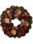 1 Adet 27 cm Suni Çam Kozalağı Garland Noel Çelenk Süs Duvar Kapı Dekor (Yurt Dışından) 1