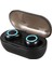 W12 Bluetooth Kulaklık, Tws Bluetooth 5.0 Mini Siyah(Mavi Daire) (Yurt Dışından) 1