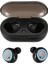 W12 Bluetooth Kulaklık, Tws Bluetooth 5.0 Mini Siyah(Mavi Daire) (Yurt Dışından) 2