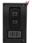 12-24V LED Test Paneli Rocker Anahtarı Tekne Voltmetresi 4p On-Off-On (Yurt Dışından) 1
