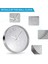 Ev Ofis Mutfağı Için Modern Sessiz Duvar Saati (25CM, Gümüş) (Yurt Dışından) 5