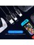 Ps5 Xbox Akıllı Telefon Için Dayanıklı 2'si 1 Arada Tip-C Gamepad Şarj Kablosu (Yurt Dışından) 2
