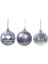 12 Adet Kutulu Noel Topu Glitter Baubles Topları Süs Kolye D (Yurt Dışından) 3