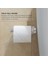 Tuvalet Kağıdı Tutucusu Banyo Mendil Havlu Askısı Tutucular Gümüş Kısa (Yurt Dışından) 4