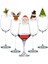 Noel Kupası Kartı Noel Partisi Noel Baba Şapkası Şarap Cam Dekorasyon G (Yurt Dışından) 4