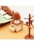 1:18 Simülasyon Mini Yatak Odası Yatak Dresser Dollhouse Oyun Evi Oyuncaklar (Yurt Dışından) 2