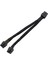 20CM Gpu Pcıe 8 Pin Dişi - Çift 2x8 (6+2) Pin Erkek Pcı Kablosu 10 Adet (Yurt Dışından) 1