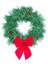 Işıklı Noel Dekor Çelengi, Arabaya, Kamyona, Kapı Süslemesine Uygun (Yurt Dışından) 1