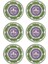 Provence Pasta Tabağı 6lı Set 19 cm PRC0001 3