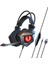 SY-G15 3.5mm Glow Gaming Headset Kablolu Kulaklık Siyah+Kırmızı (Yurt Dışından) 1