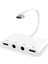 USB C - 3,5mm Ses Adaptörü, 4'ü 1 Arada USB C - Kulaklık Jakı (Yurt Dışından) 1