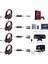 Ps4/ps5 Bilgisayar Pc Dizüstü Bilgisayar Için G10 Başa Monte Oyun Kulaklığı Kırmızı (Yurt Dışından) 4