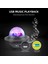 Yıldızlı Gökyüzü Projektör Nightlight Bluetooth USB Müzik Çalar Yıldız Gece Lambası Toplantılar Için Romantik Lamba Siyah (Yurt Dışından) 2