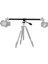 Yatay Çubuk Kamera Braketi Tripod Döndürülebilir Çok Açılı Merkez Çubuk (Yurt Dışından) 2