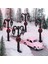 Noel Mini Sokak Lambası Modeli Mini Sokak Lambaları Dekoratif A (Yurt Dışından) 3