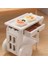 1:12 Dollhouse Mini Iki Katlı Mutfak Arabası Minyatür Dondurma Arabası (Yurt Dışından) 2