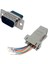 10 Adet Db9 - RJ45 Modüler Adaptör, Db9 - RJ45 Dişi Jak Adaptörü (Yurt Dışından) 5