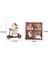 Adet Karikatür Ahşap Noel Baba Geyik Noel Ağacı Süsleri (Yurt Dışından) 4