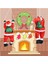 Noel Süslemeleri Tırmanma Halat Merdiven Noel Baba Kolye A (Yurt Dışından) 2