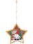 Ahşap Aydınlık Noel Kolye Süsleri Noel Baba Hediyesi, C (Yurt Dışından) 1
