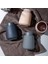 Banyo Seramik Şişe Banyo Ağız Bardağı Mavi (Yurt Dışından) 4