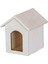 1:12 Mini Ahşap Simülasyon Köpek Kulübesi Modeli Dollhouse Bahçe Dekorasyon (Yurt Dışından) 1