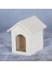 1:12 Mini Ahşap Simülasyon Köpek Kulübesi Modeli Dollhouse Bahçe Dekorasyon (Yurt Dışından) 3