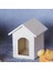 1:12 Mini Ahşap Simülasyon Köpek Kulübesi Modeli Dollhouse Bahçe Dekorasyon (Yurt Dışından) 4
