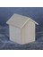 1:12 Mini Ahşap Simülasyon Köpek Kulübesi Modeli Dollhouse Bahçe Dekorasyon (Yurt Dışından) 5