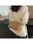 Kadınlar Için Çantalar Yeni 2024 Moda Pu Deri Omuz Çantası Küçük Çanta Geniş Bant Crossbody Çanta Kadın Çok Yönlü Küçük Kare Çanta (Yurt Dışından) 5