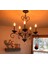 5 Adet 4W Rustik LED Dekoratif Buji Amber 2