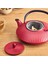 Japanese Döküm Demlik/Teapot 800 Ml Kırmızı 3