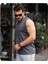 Mens Style Mikro Baskılı Desenli Sporcu T-Shirt 2