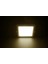 6W Siyah Kasa Kare Sıva Altı LED Panel 3000K Günışığı 3
