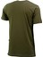 Erkek Bisiklet Yaka Mevsimlik Göğüs Baskılı Standart Fit Haki T-Shirt 4