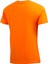 Erkek Bisiklet Yaka Yazlık Göğüs Baskılı Standart Fit Turuncu T-Shirt 4