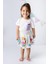 Kız Çocuk Tavşan Kulaklı Cepli T-Shirt 1