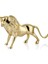 Metal Gold Kaplama Aslan 13 x 50 x 28 cm 1
