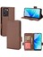 Oppo Için Kılıf A57 4G/A77 4G/A77S Kart Yuvaları Tutucu Manyetik Yan Toka Pu (Yurt Dışından) 2