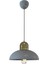Cupola Gri Gold Metal Avize, Retro Salon Avize, Mutfak Avize, Sarkıt Aydıtlanma, Salon Avizesi 2