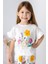 Kız Çocuk Çiçek Desenli Şort ve T-Shirt Takım 2