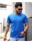 Mens Style Mikro Desenli Sıfır Yaka Tişört 2
