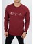 Erkek Bordo Sweat 6793 1