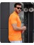 Mens Style Polo Yaka Mikro Desenli Tişört 2