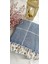 Çizgili Çift Kişilik Organik Müslin Pike 185X220CM (Oeko-Tex® Standard 100 Sertifikalı) 2